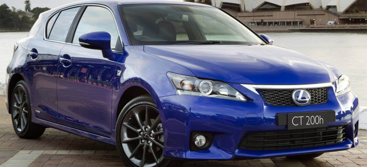Lexus CT 200h F Sport para Australia