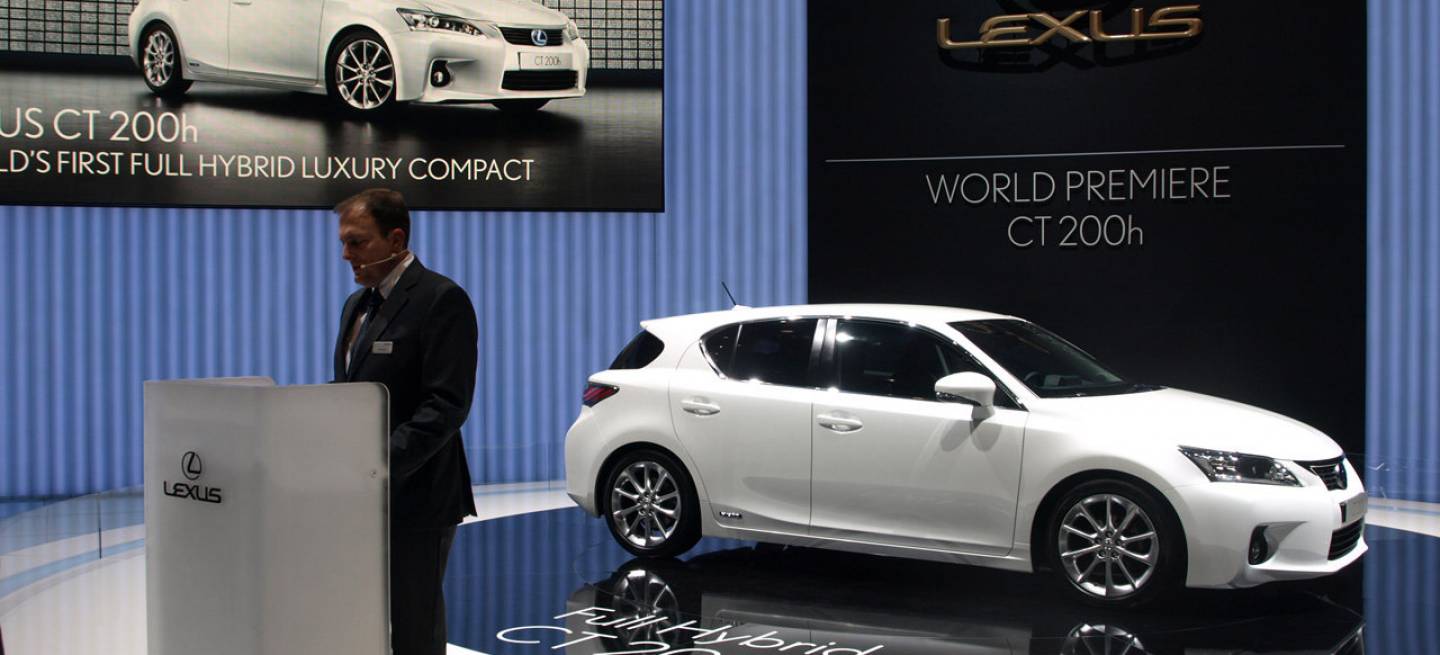 Lexus CT 200h, premiere en Ginebra