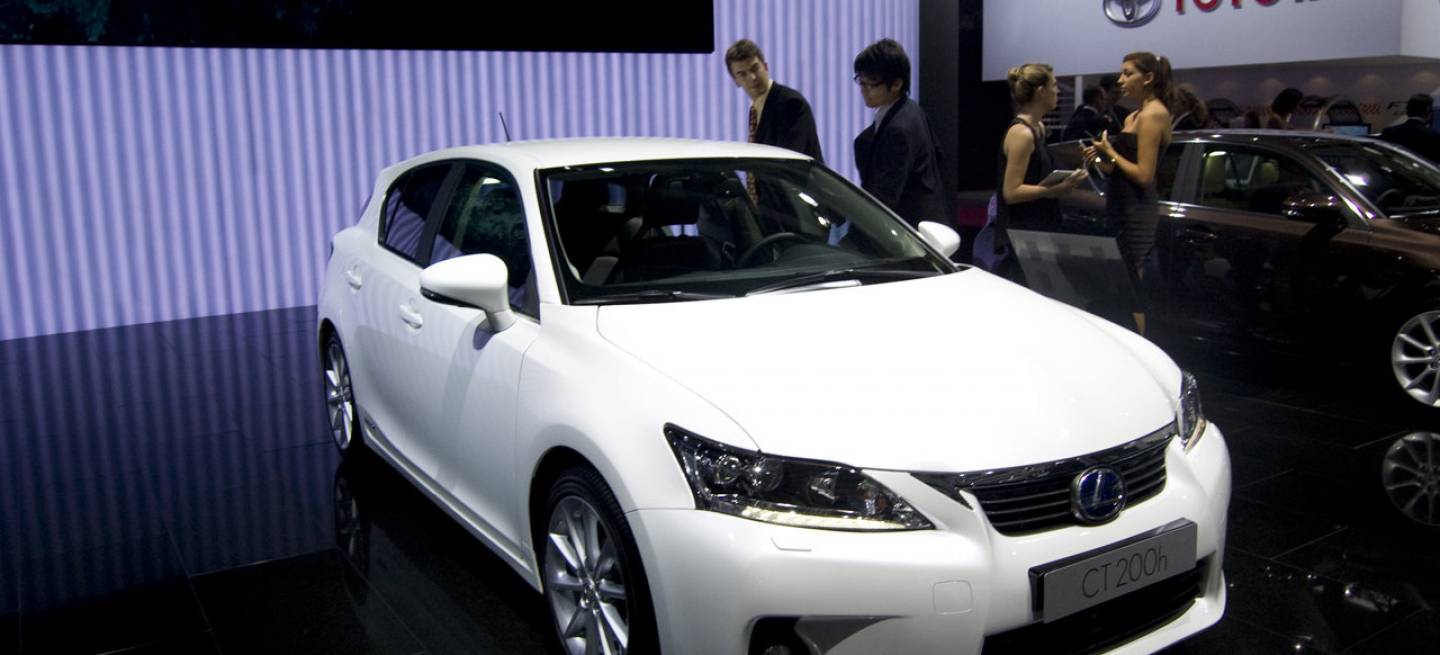 Lexus CT200h en el Salón de París