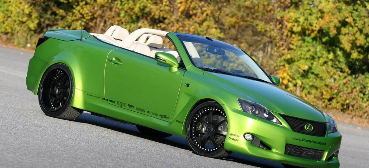 Lexus IS 350C por Fox Marketing