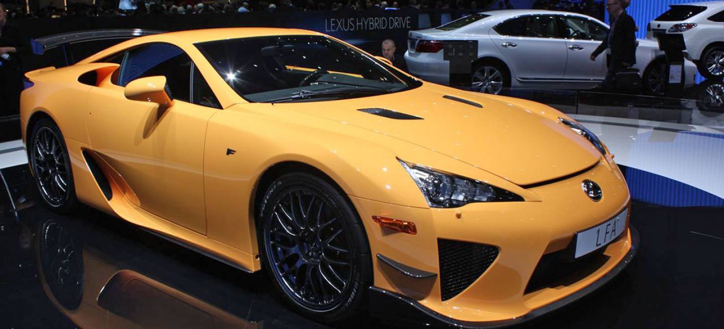 Lexus LFA Nürburgring Edition en el Salón de Ginebra