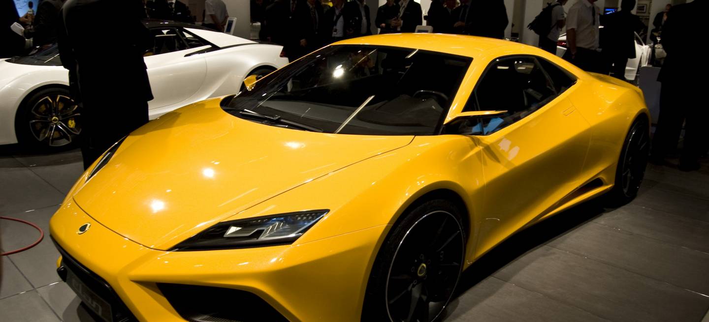 Lotus Elan en el Salón de París
