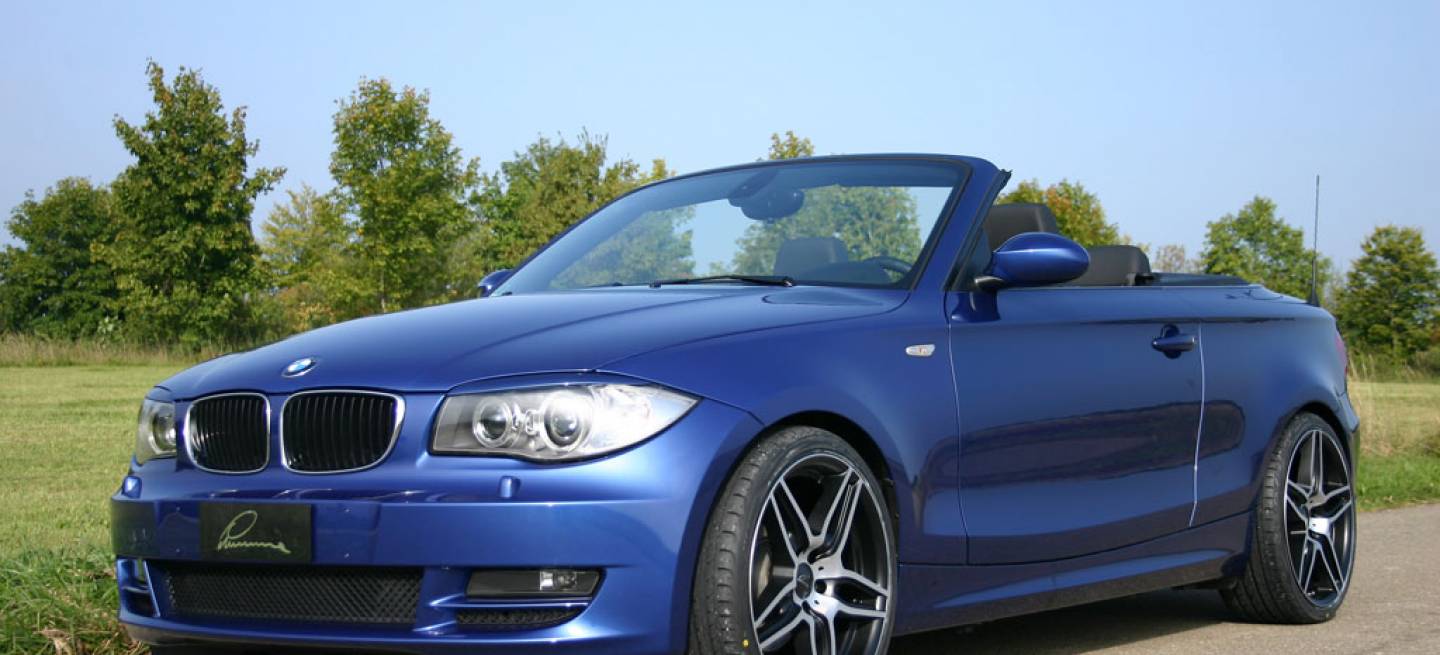 BMW Serie 1 Cabrio con los accesorios de Lumma Design
