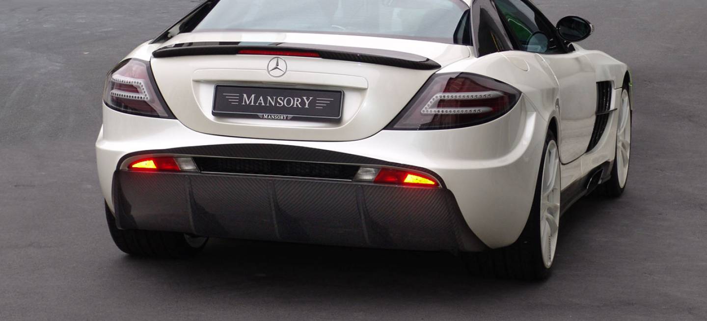 MANSORY Mercedes SLR McLaren Renovatio Black & White Edition