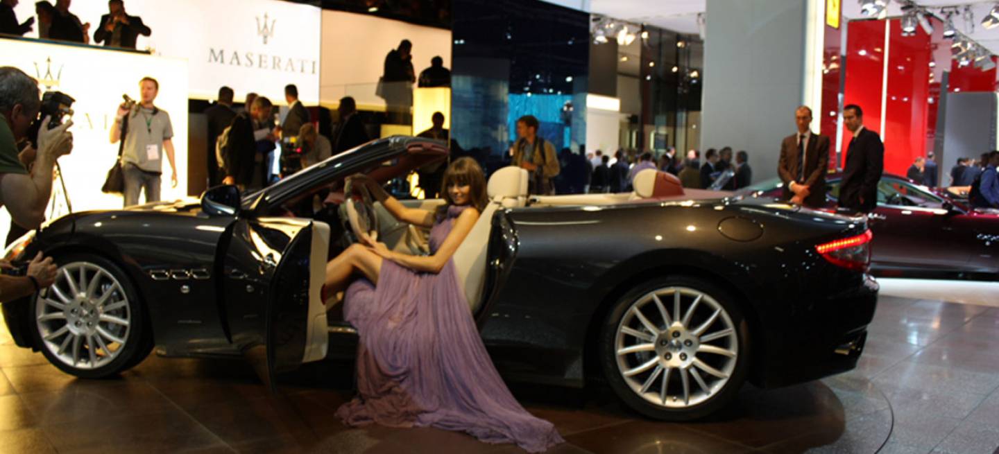 Maserati GranCabrio en Frankfurt 2009