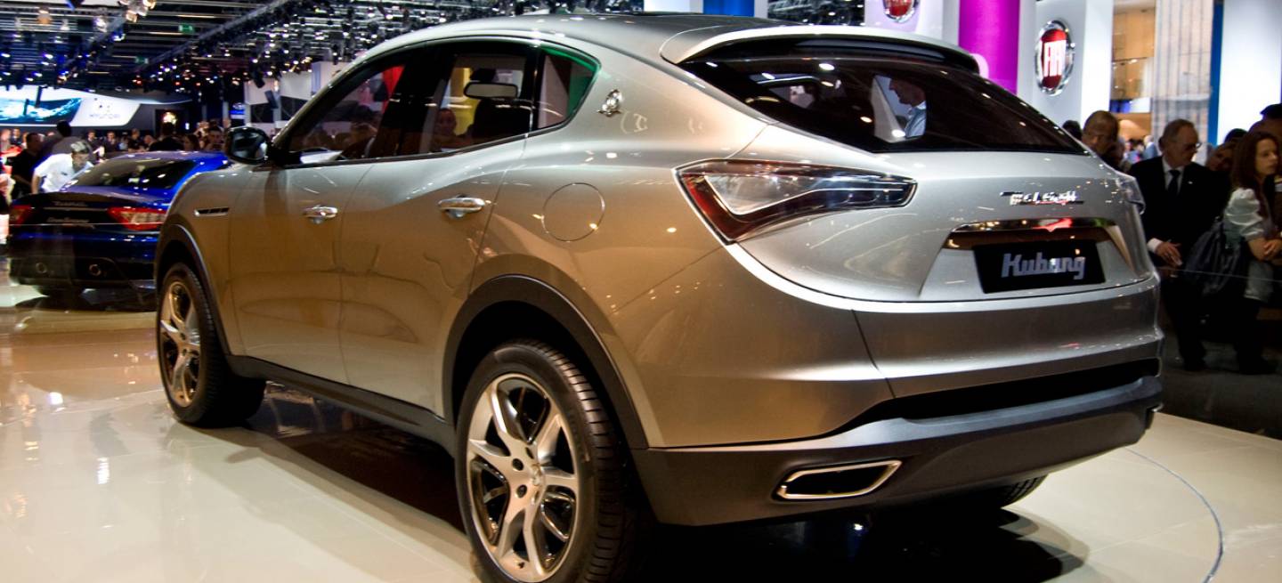 Maserati Kubang en el Salón de Frankfurt