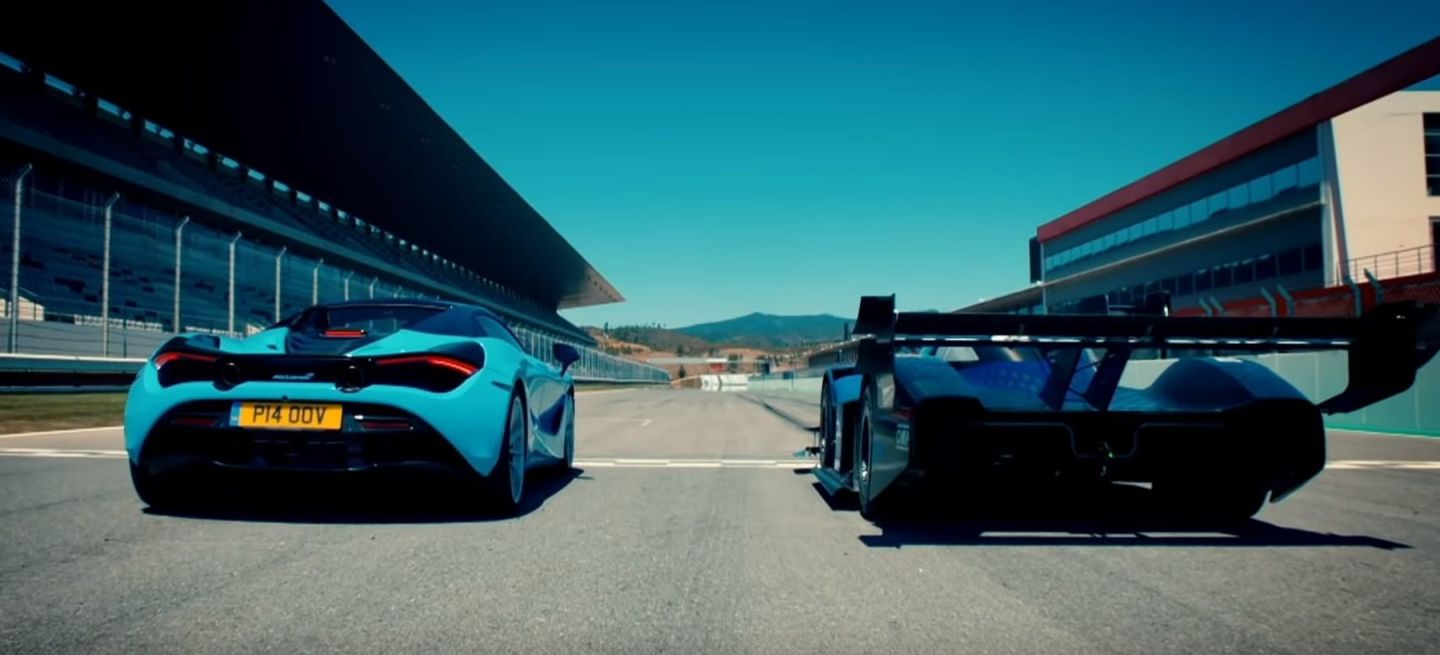 Mclaren 720s Volkswagen Id R Mclaren 720s Volkswagen Id R