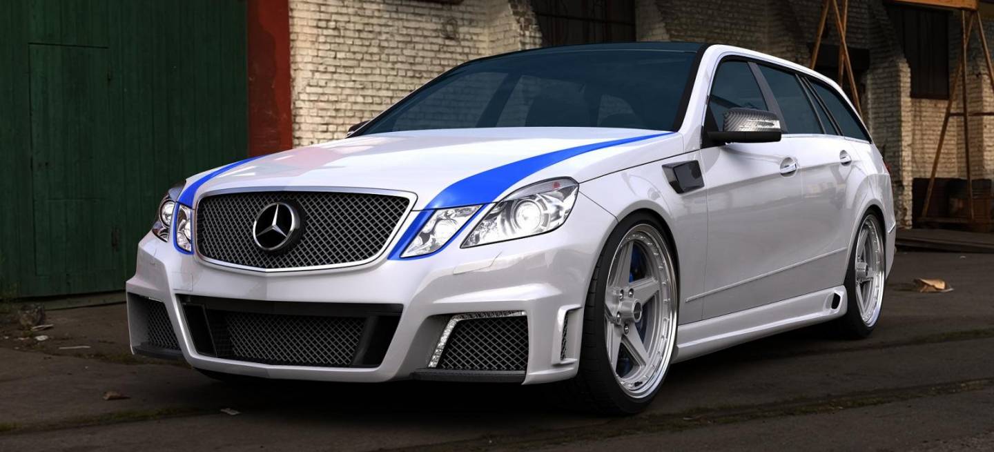 Mercedes Clase E 63 AMG Estate por GWA-Tuning