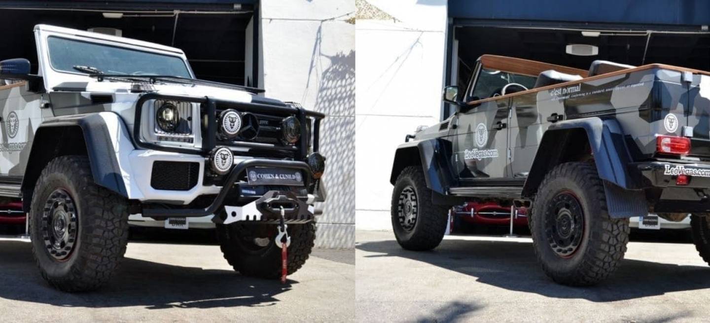 Mercedes G500 4x42 Cabrio Jon Olsson 0819 01 Mercedes G500 4x42 Cabrio Jon Olsson 0819 01