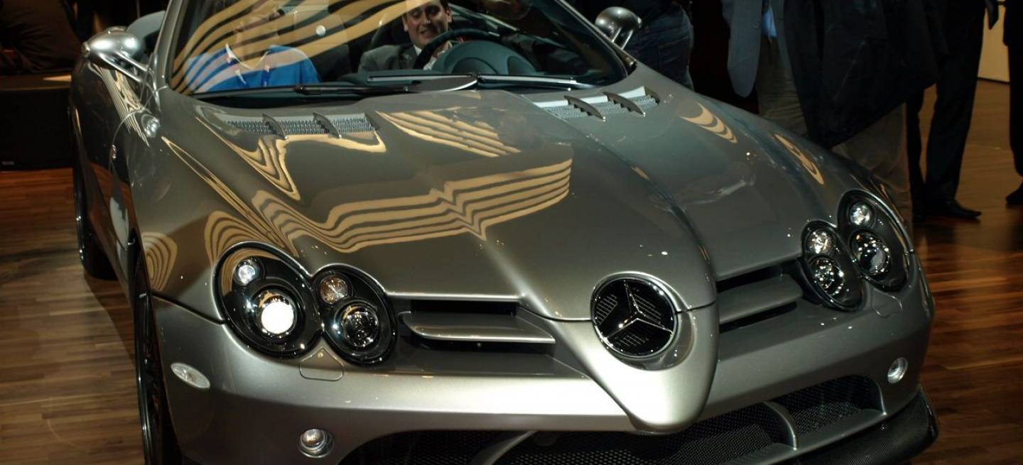 Mercedes SLR McLaren Roadster 722 S en París 2008