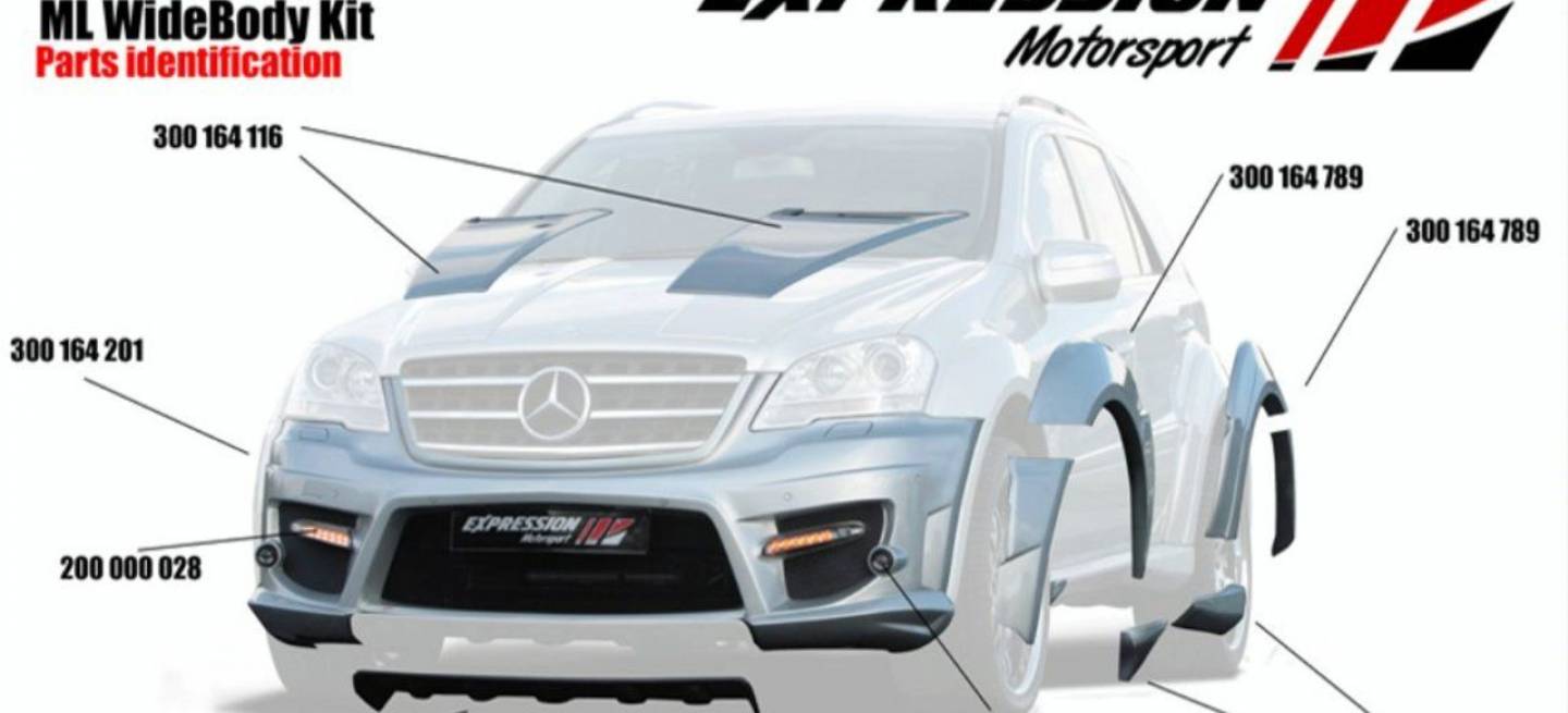 Mercedes ML 63 AMG por Expression Motorsport