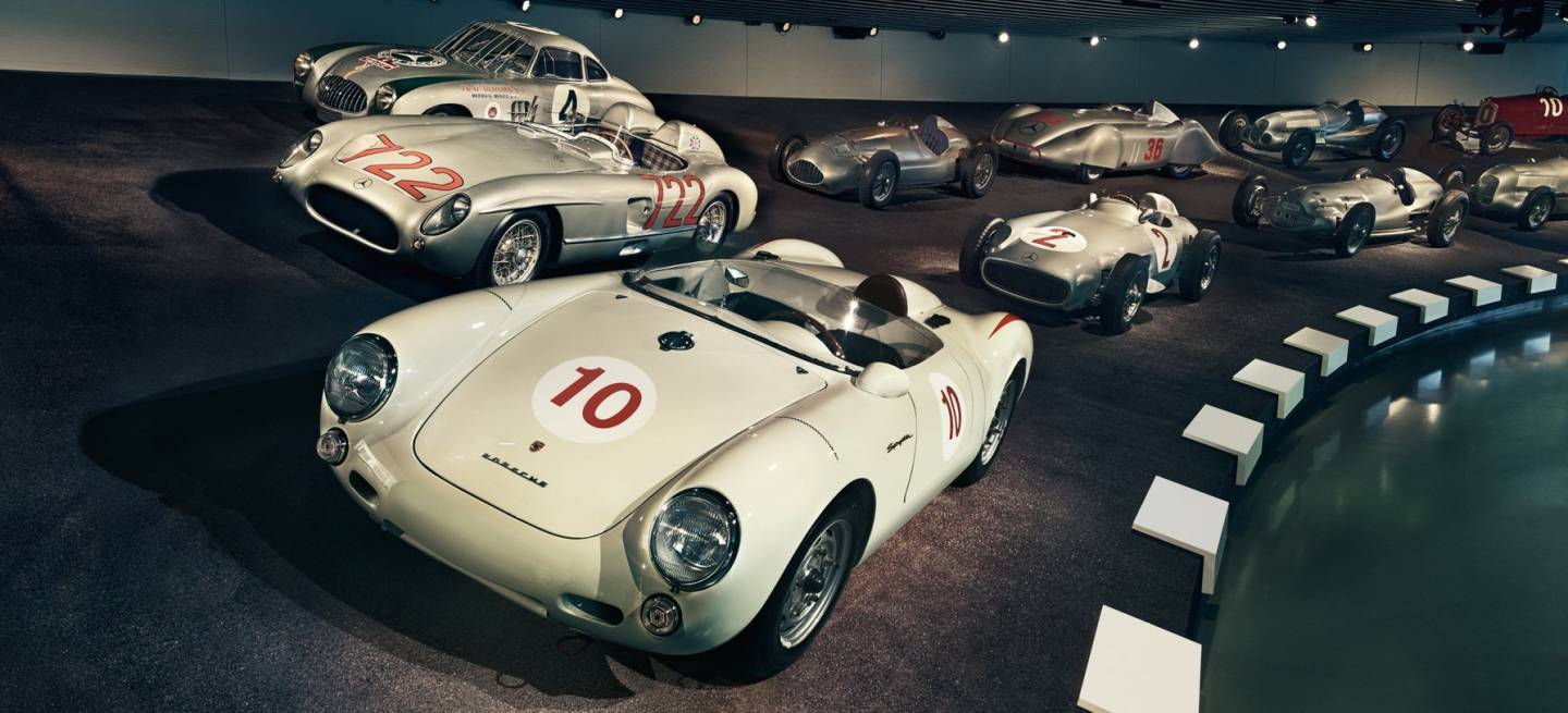 Mercedes Museo Porsche 550 3 Mercedes Museo Porsche 550 3