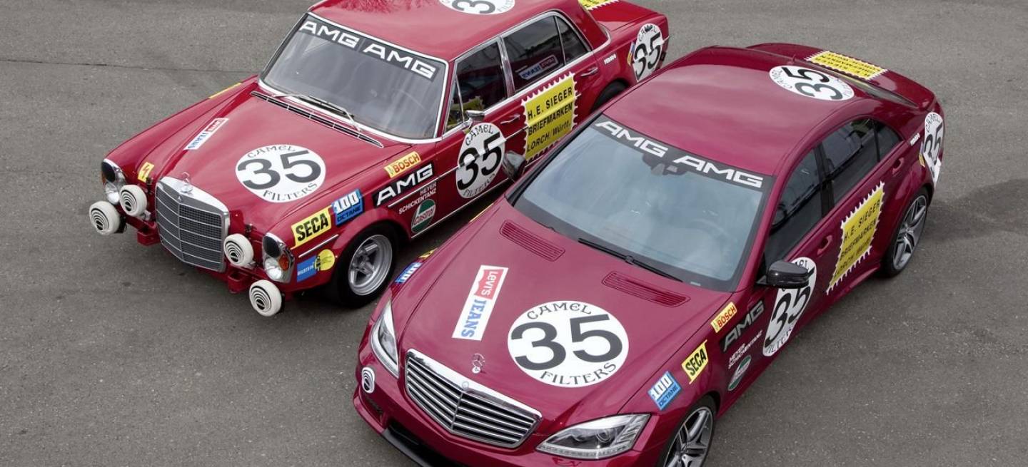 El Mercedes S 63 AMG “Thirty-Five” palidece frente al 300 SEL 6.8 AMG