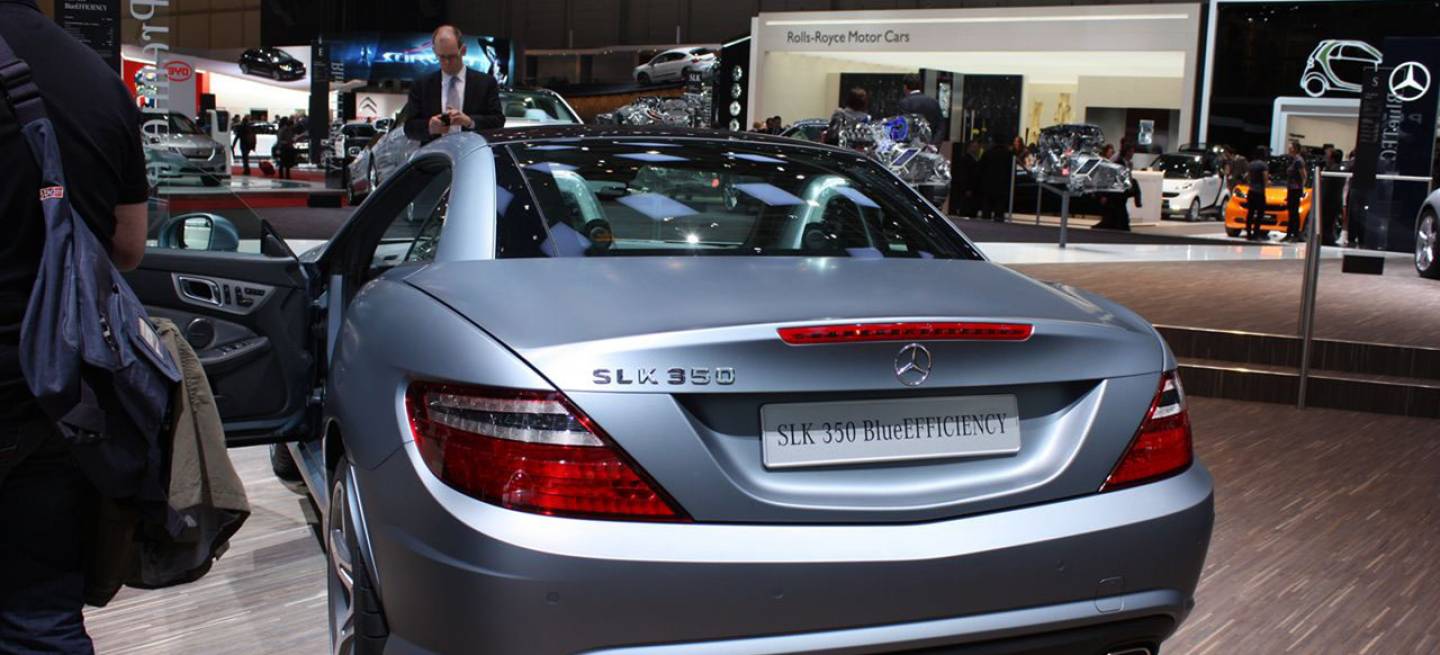 Mercedes SLK y Clase C Coupé en Ginebra