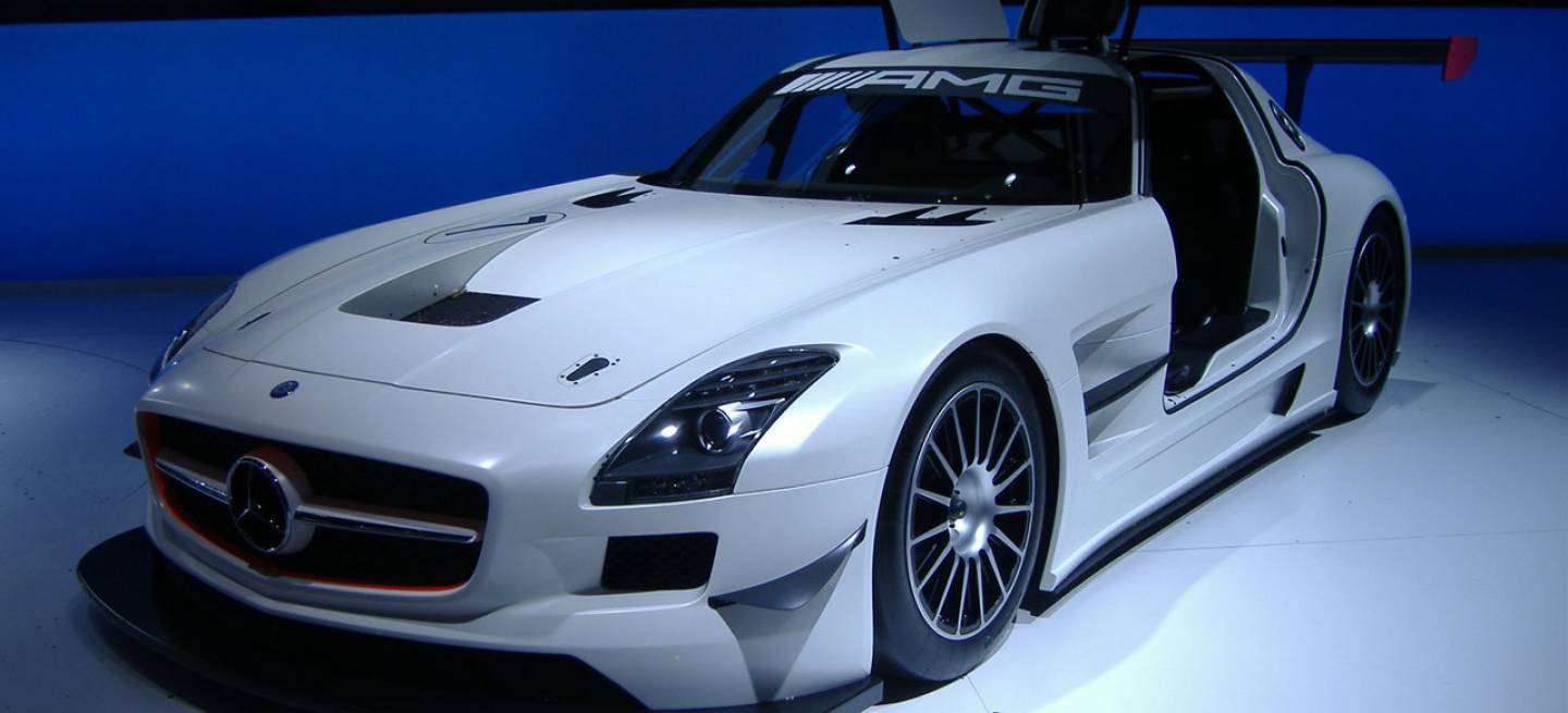 Mercedes SLS AMG GT3 en el Salón de Nueva York