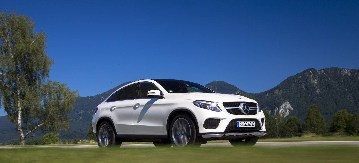Mercedes GLE in Kitzbuehl