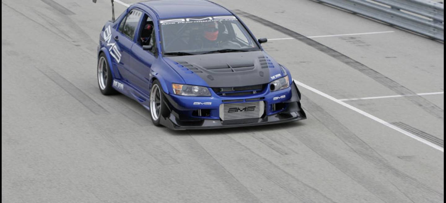 Mitsubishi Lancer Evolution IX AMS Blue Demon
