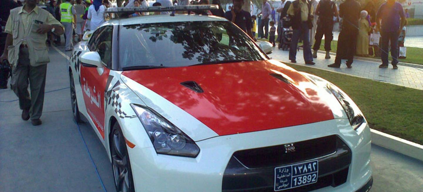 Nissan GT-R policial