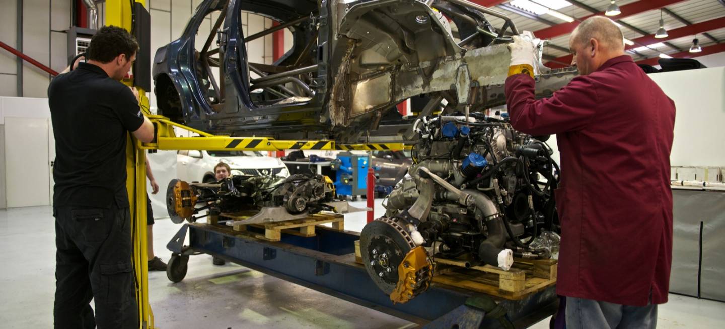 Nissan Juke-R, la bestia con motor de Nissan GT-R va tomando forma |  Diariomotor