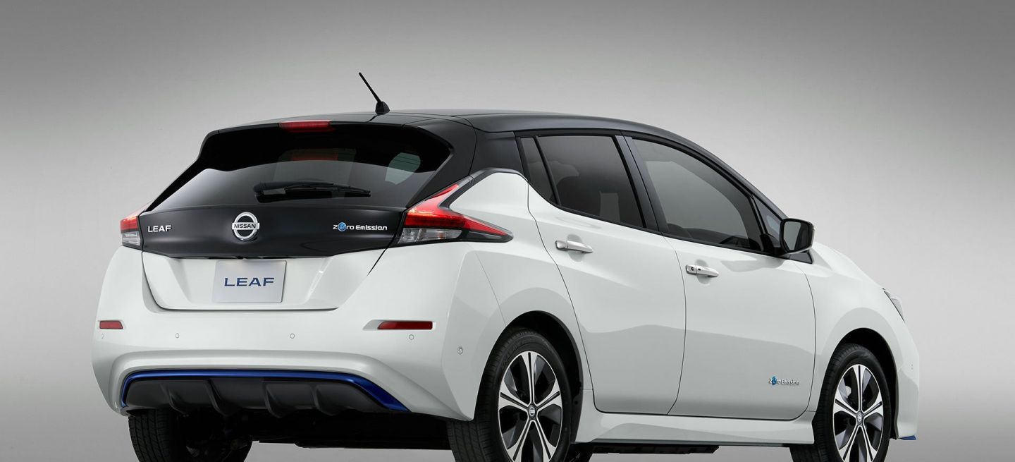 Nissan Leaf 3zero Blanco Trasera 03 Nissan Leaf 3zero Blanco Trasera 03