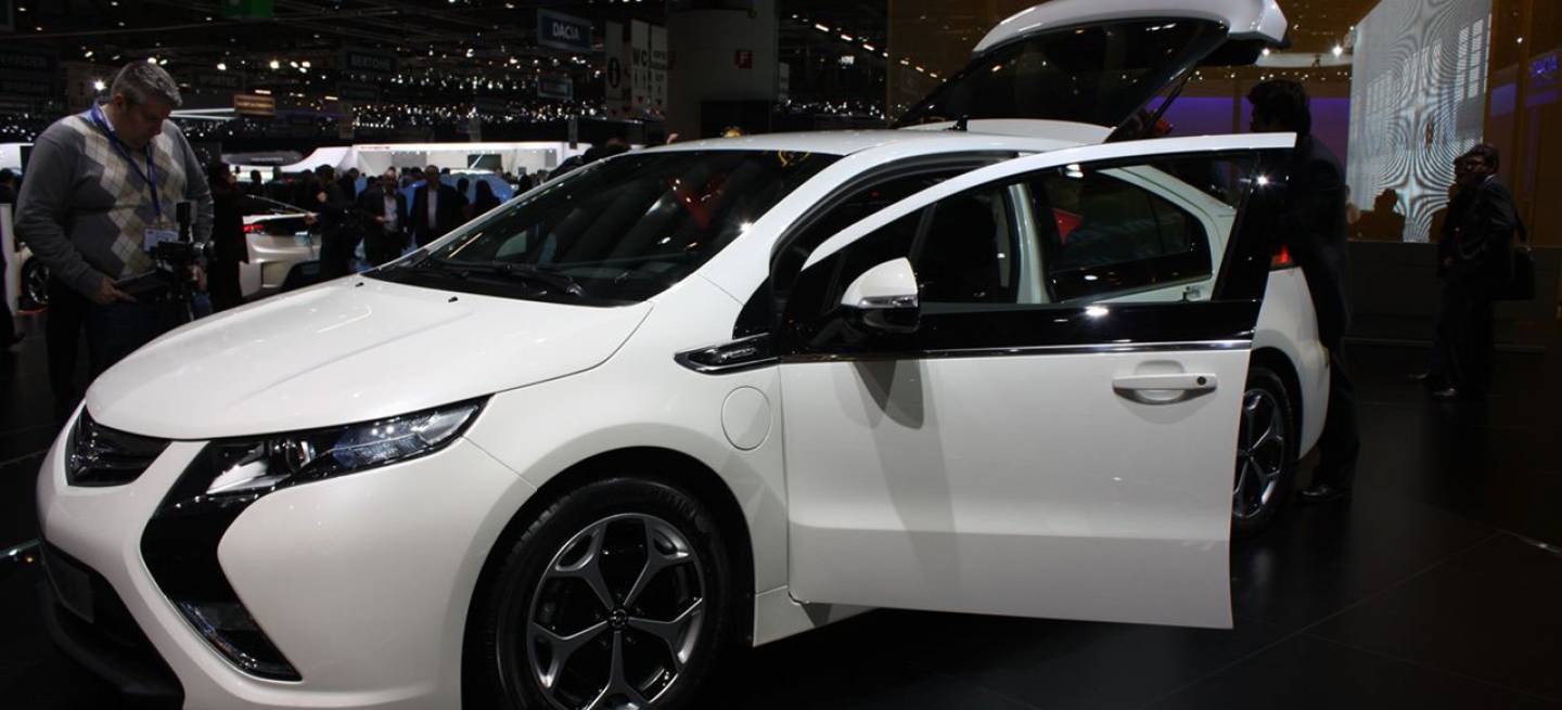 Opel Ampera de producción en Ginebra
