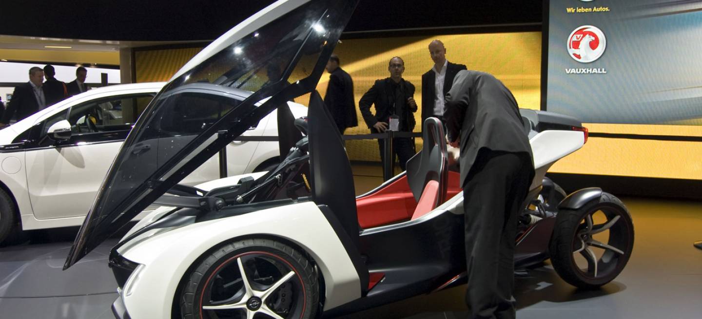 Opel RAK e en el Salón de Frankfurt