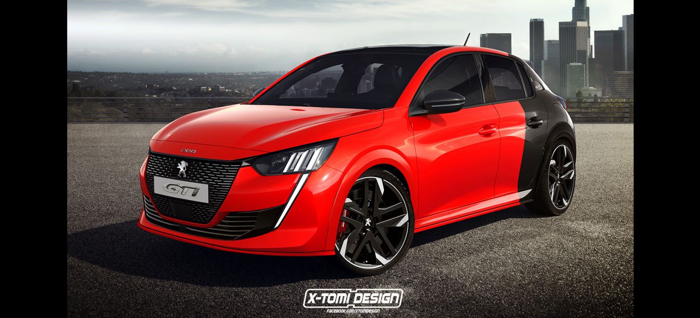 La Idea De Un Nuevo Peugeot 208 Gti Con Este Aspecto Sea O