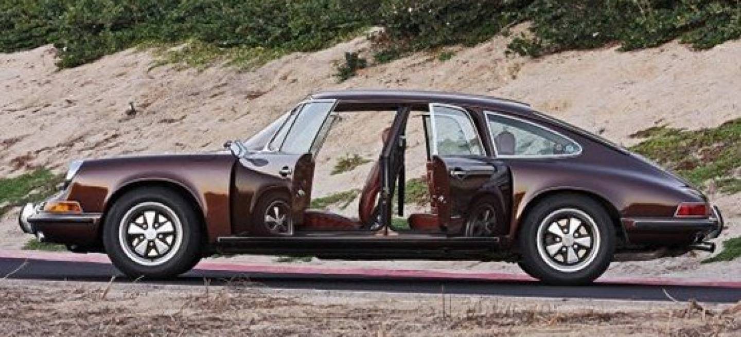 Porsche sedán basado en el 911 de 1960 por Troutman-Barnes