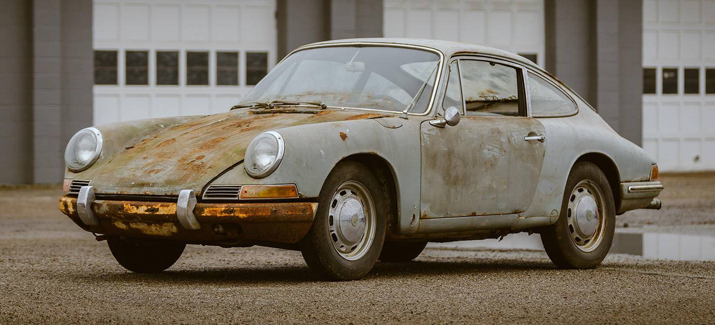 porsche-911-abandonado