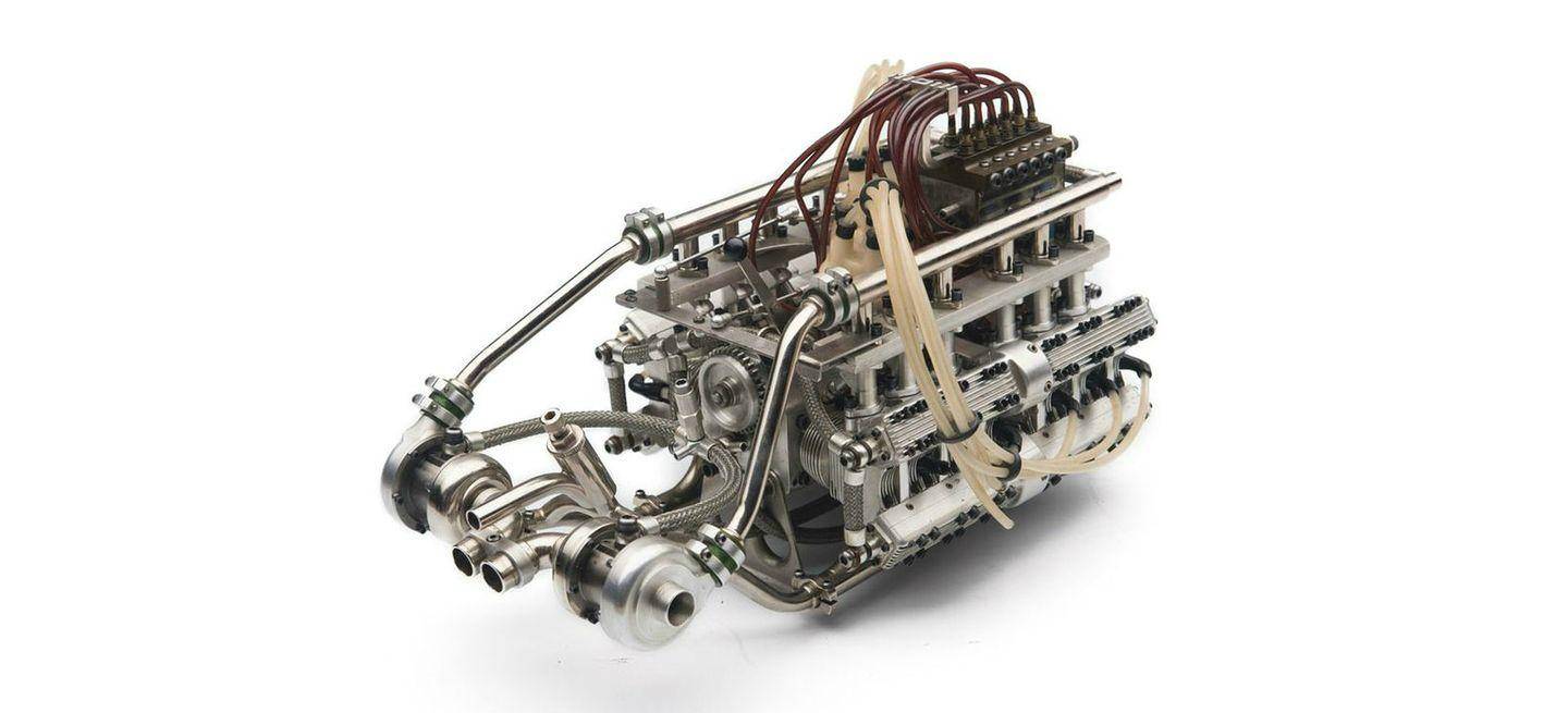 orificio de soplado pronóstico Sinceridad Este precioso motor de un Porsche 917 a escala 1:4 podría ser tuyo... ¡es  completamente funcional! | Diariomotor