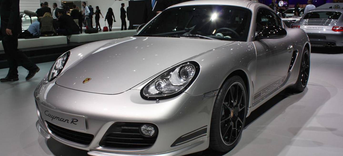 Porsche Cayman R en el Salón de Ginebra
