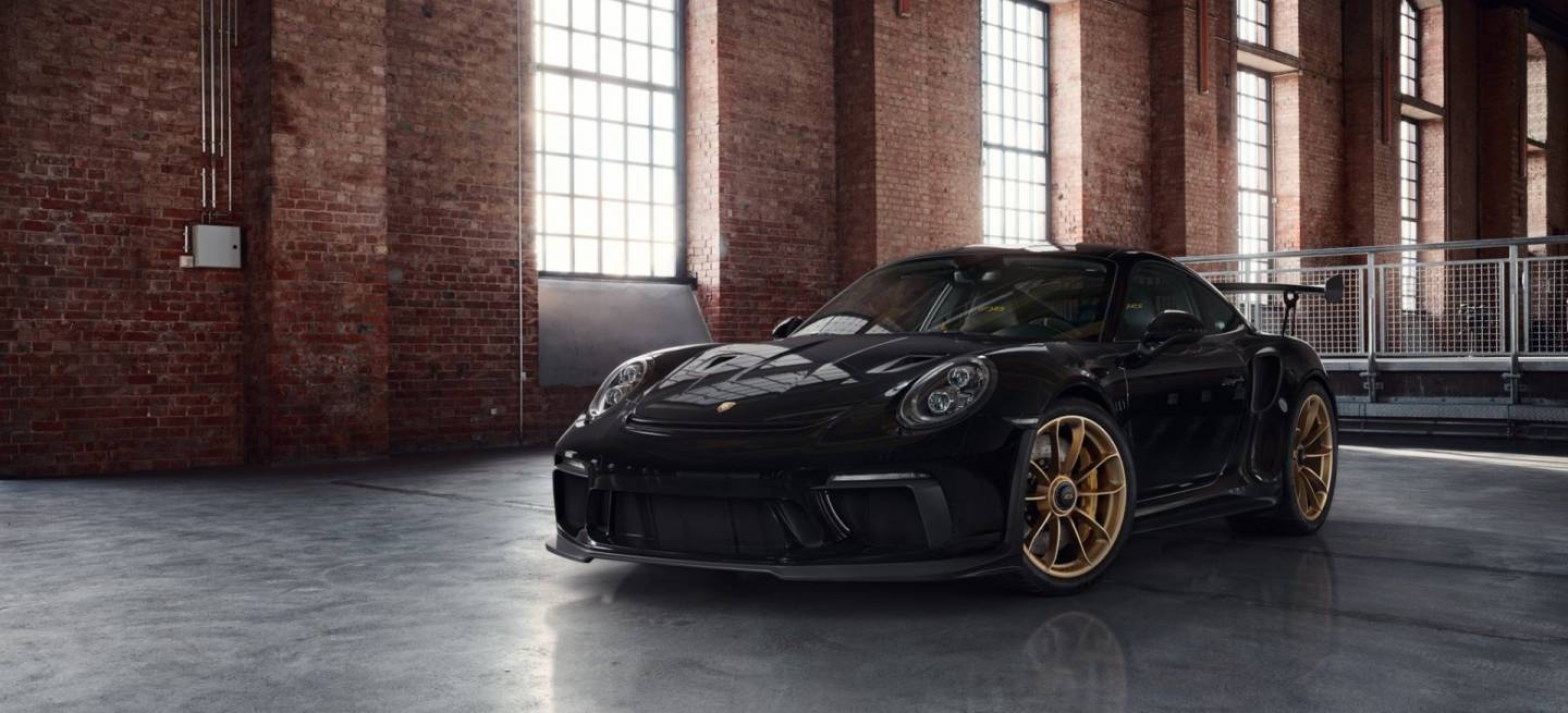 Porsche 911 Gt3 Rs Negro Llantas Doradas 4 Porsche 911 Gt3 Rs Negro Llantas Doradas 4