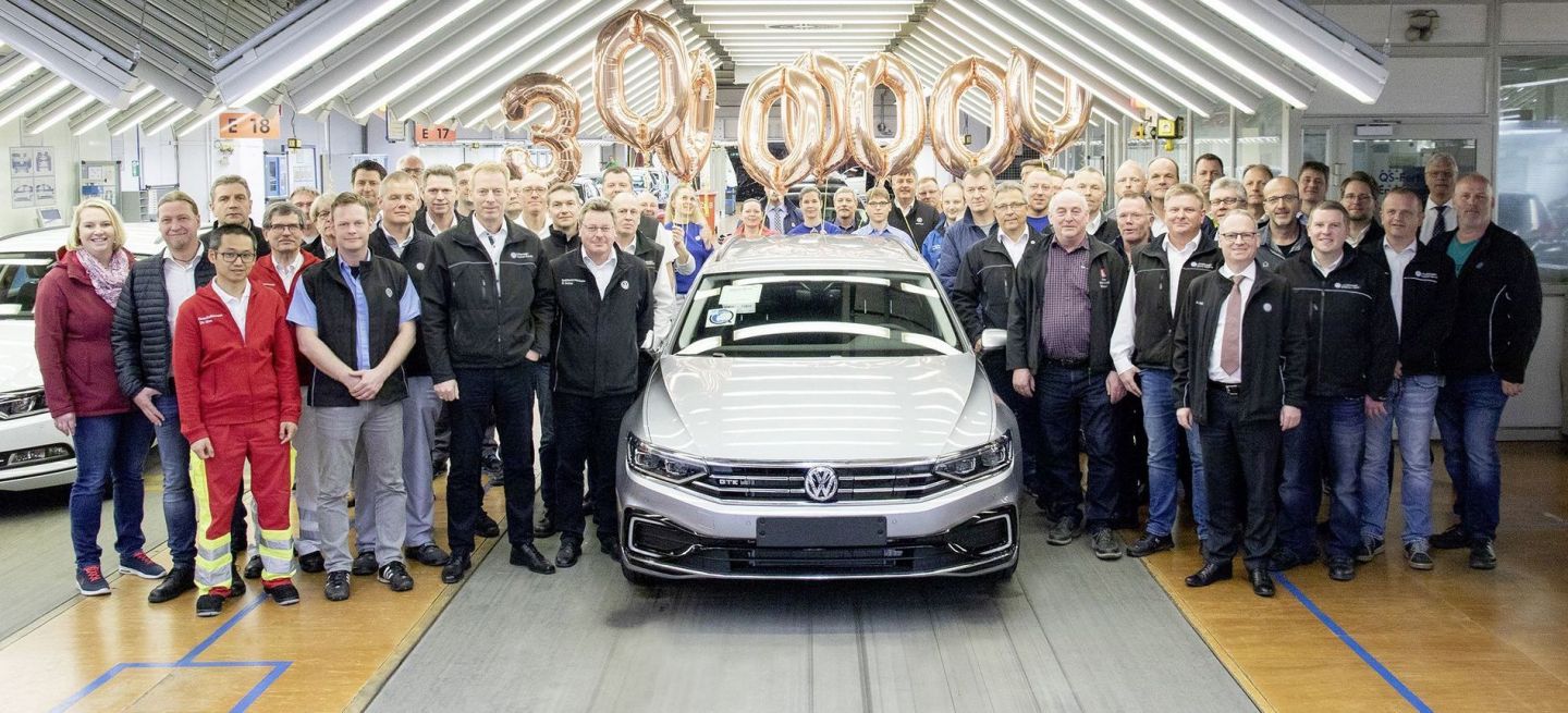 The 30 Millionth Passat Is A Gte Variant. The 30 Millionth Passat Is A Gte Variant.