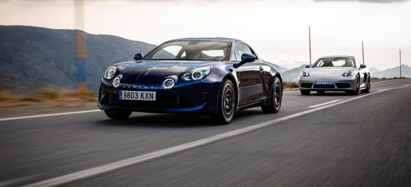 Prueba Alpine A110 Porsche Cayman T 5 Prueba Alpine A110 Porsche Cayman T 5
