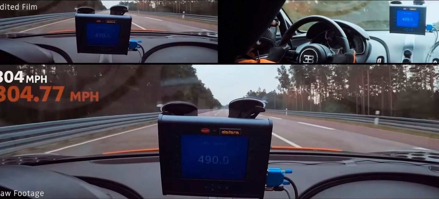 Record Velocidad Chiron Record Velocidad Chiron
