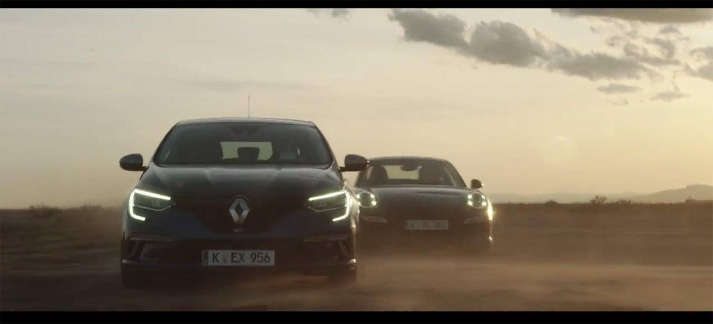 renault-megane-gt-porsche-911-video-anuncio