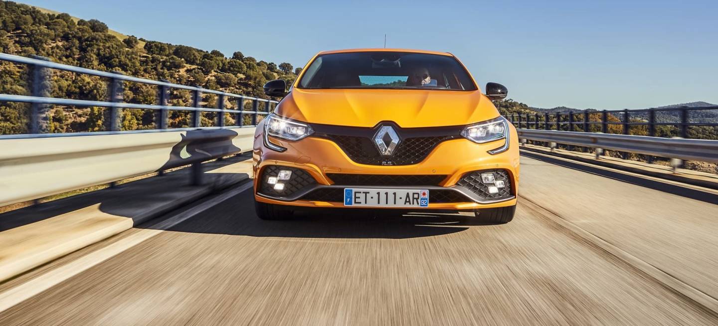 RENAULT MEGANE IV R.S. (BFB R.S.) TESTS DRIVE IN SPAIN