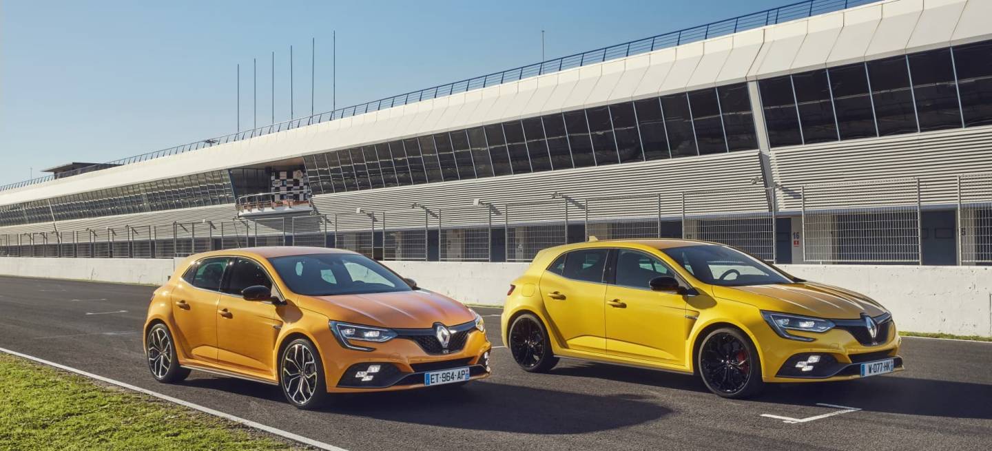 RENAULT MEGANE IV R.S. (BFB R.S.) TESTS DRIVE IN SPAIN