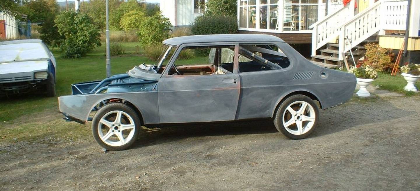 700-hp Saab 99