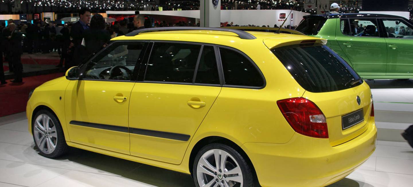 Skoda Fabia Combi en Ginebra 2010