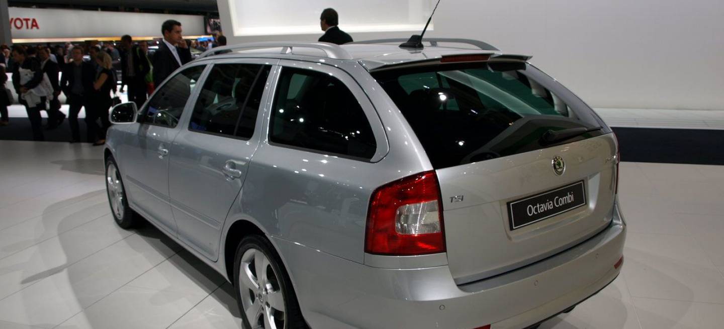Skoda Octavia en París 2008