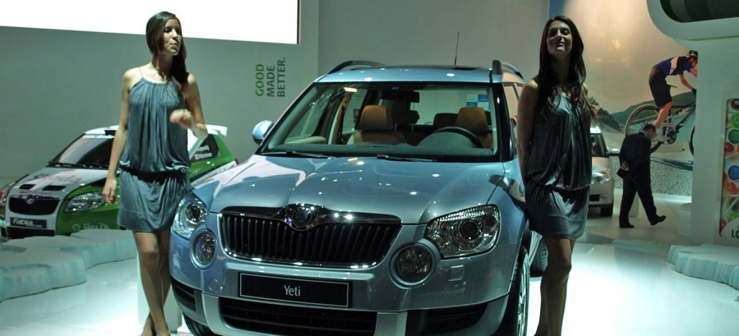 Skoda Yeti en el Salón de Barcelona