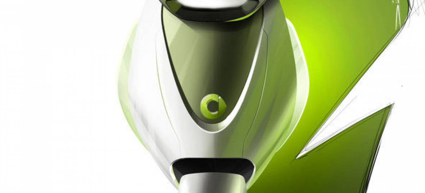 Bocetos de la smart e-scooter