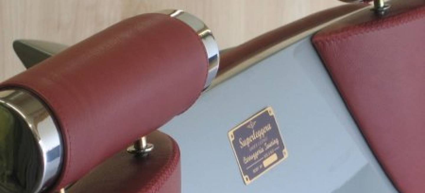 Asiento trasero del Aston Martin DB6