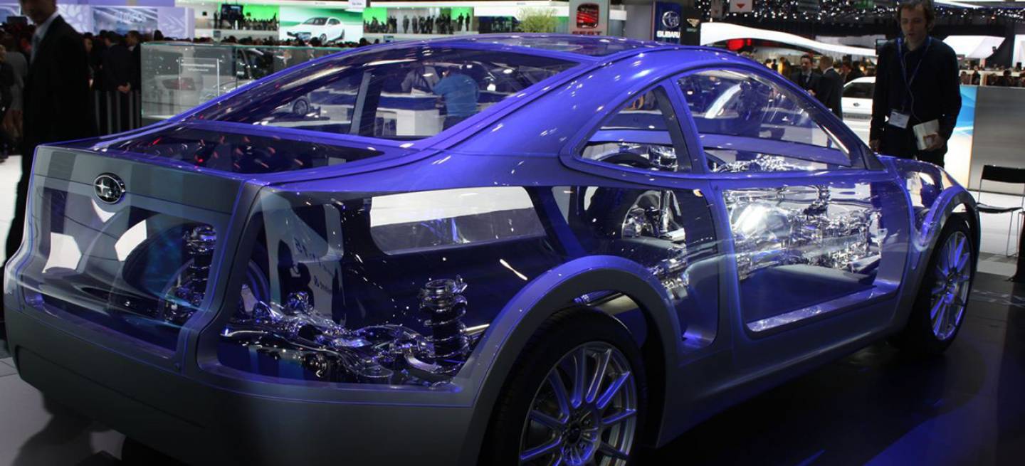Subaru Boxer Sports Car Arquitecture en Ginebra