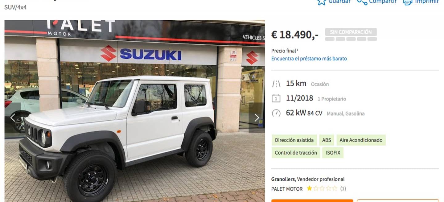 Suzuki Jimny Ocasion Dm 3 Suzuki Jimny Ocasion Dm 3