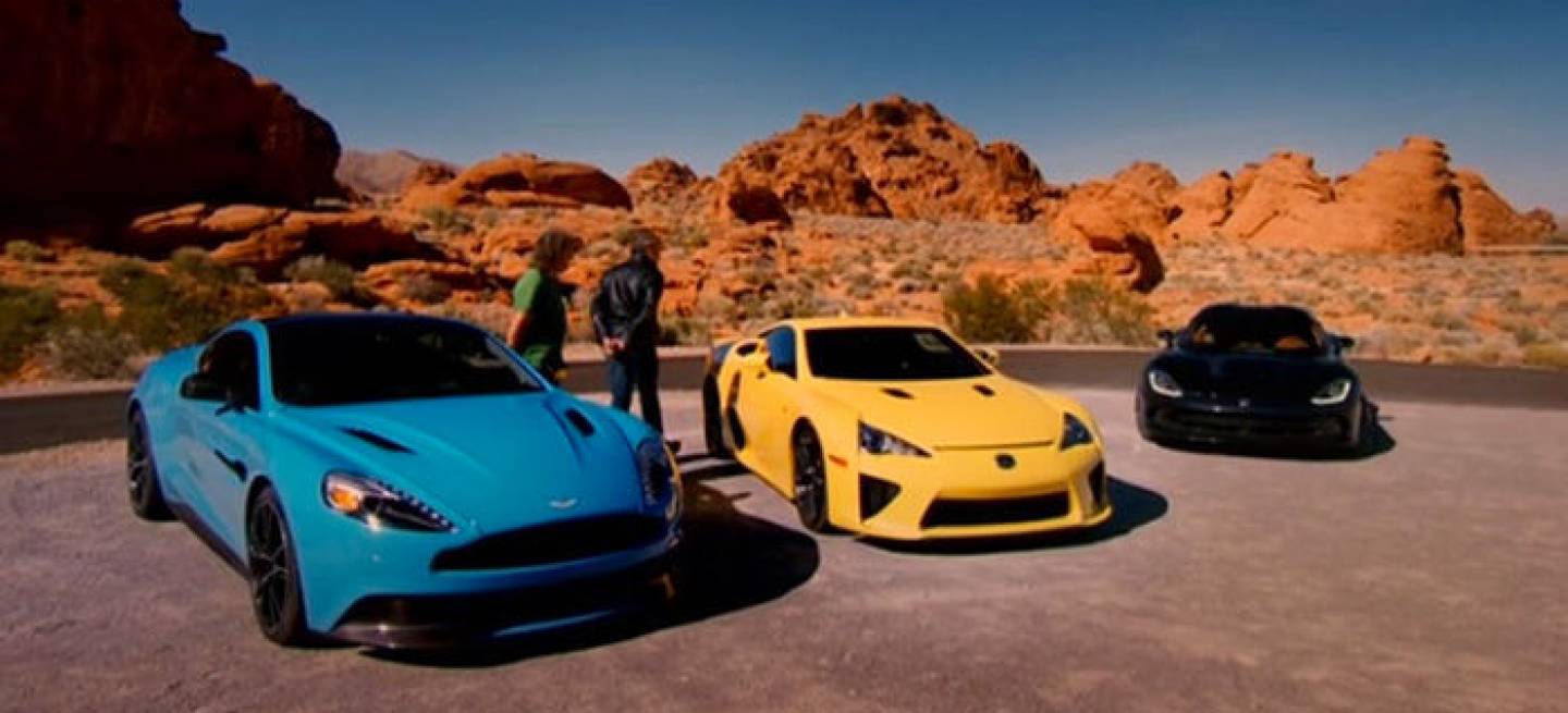 Shipley grit farligt Top Gear: Lexus LFA, SRT Viper y Aston Martin Vanquish en USA - Diariomotor