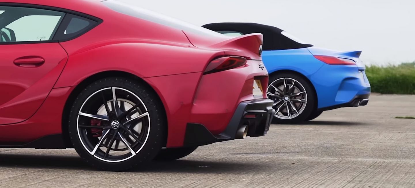 Toyota Supra Vs Bmw Z4 Toyota Supra Vs Bmw Z4