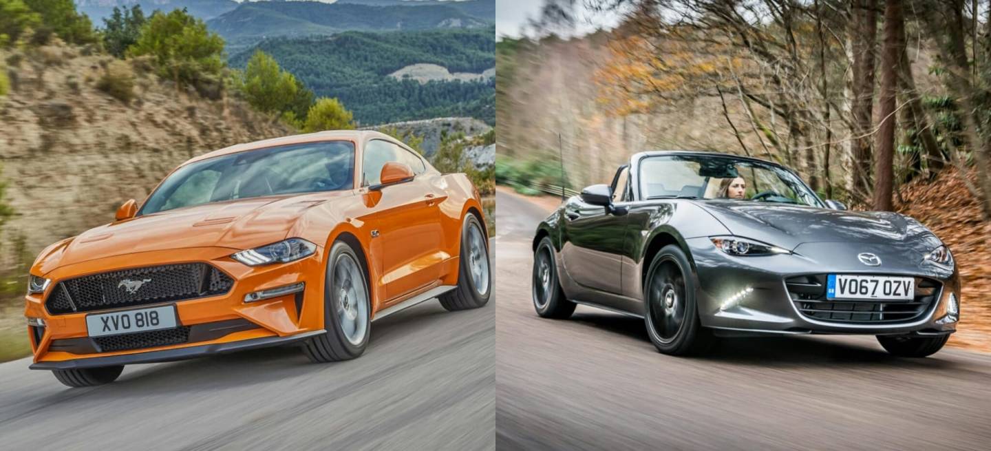 Ventas Ford Mustang Vs Mazda Mx 5 Portada Ventas Ford Mustang Vs Mazda Mx 5 Portada