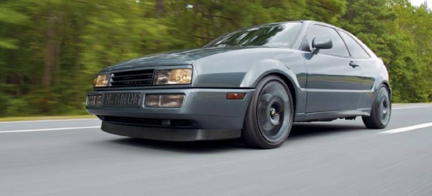 Volkswagen Corrado VR6 con el interior y el motor del Golf V GTI